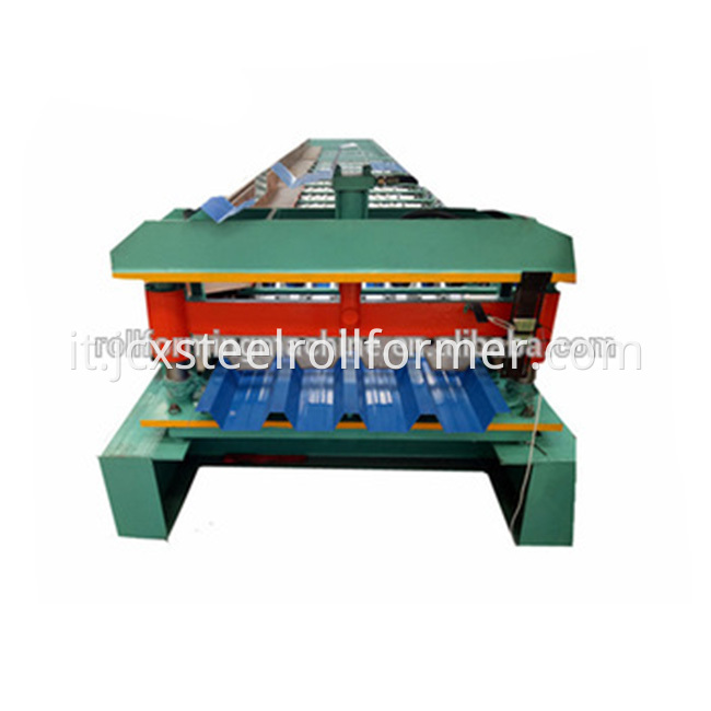 Ibr roofing sheet roll forming machine